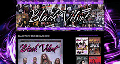 Desktop Screenshot of blackvelvetmagazine.com